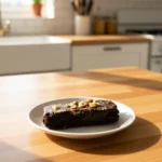 Choco Browni slice