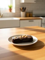 Choco Browni slice